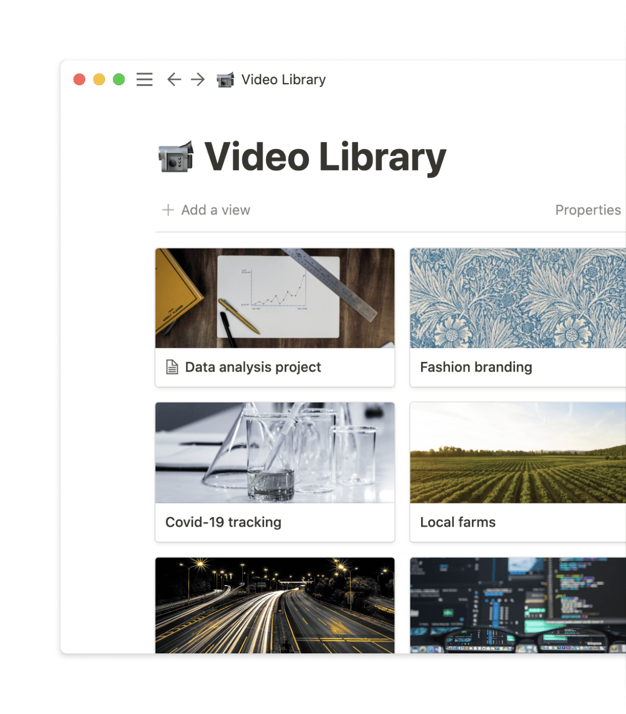 Alle können in dieser Bibliothek stöbern, um sich über frühere Projekten zu informieren.